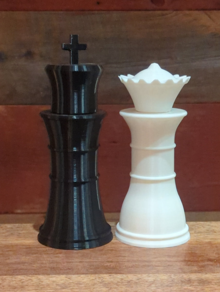 3D Printed Salt & Pepper Mills Cam Lavers Designs