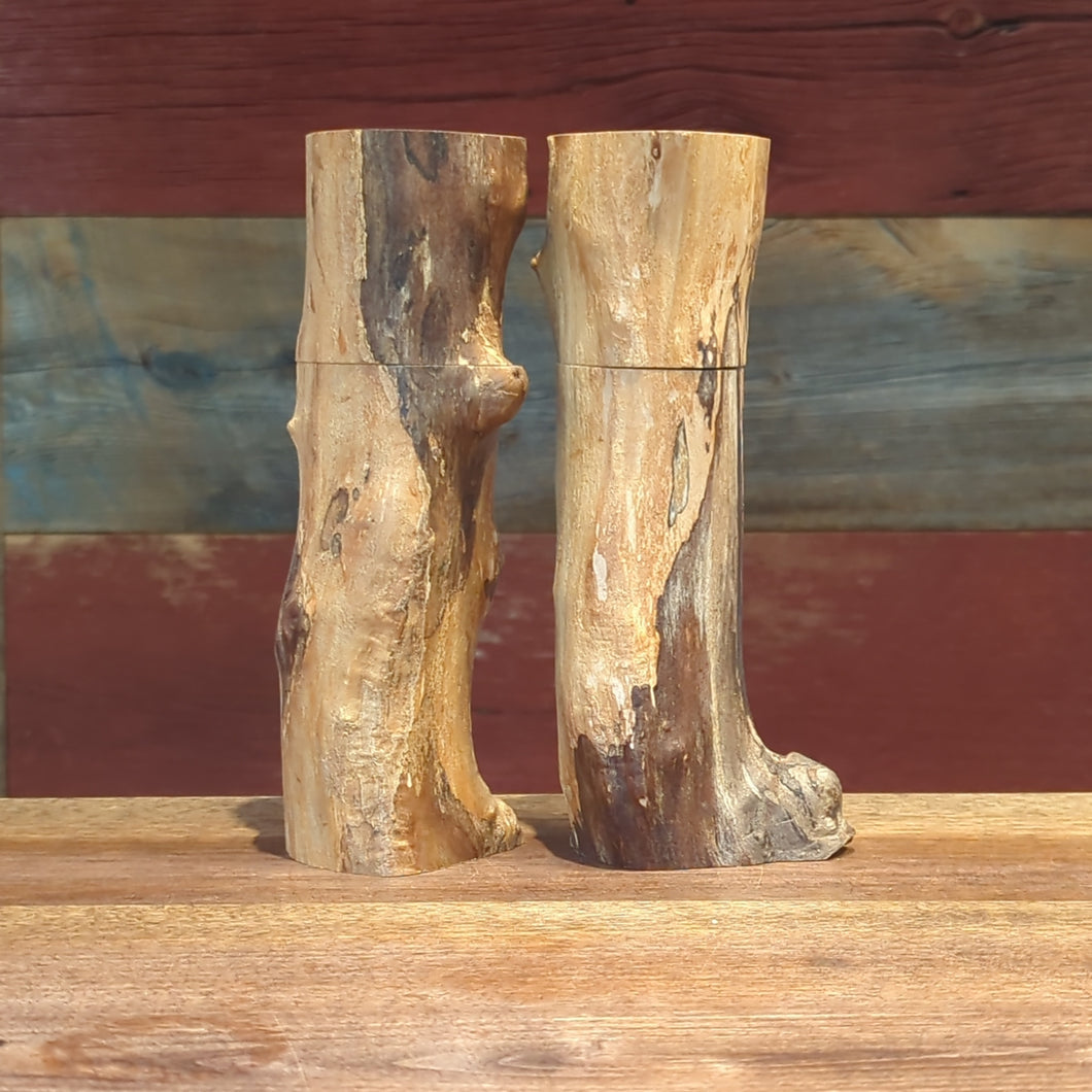 Hand Picked set of 20 cm / 8 inch  Maple Cottage Mill® with CrushGrind®