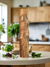 Hand Picked 30 cm / 12 inch Spalted Maple Cottage Mill® with CrushGrind®