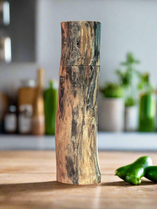 Hand Picked 23 cm / 9-in Spalted Maple Cottage Mill® with CrushGrind®