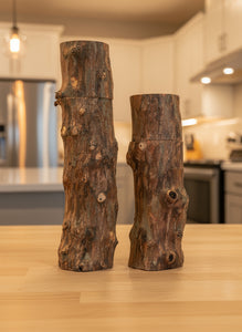 Hand Picked 30cm/12-in & 23cm/9-in Ironwood Cottage Mill® set with CrushGrind®