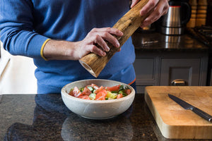 Hand Picked 15 cm / 6 inch Birch & Maple Cottage Mill® set with CrushGrind®
